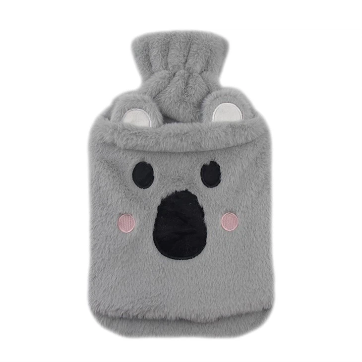 Heat Therapy Hot Water Bottle Animal Cover
