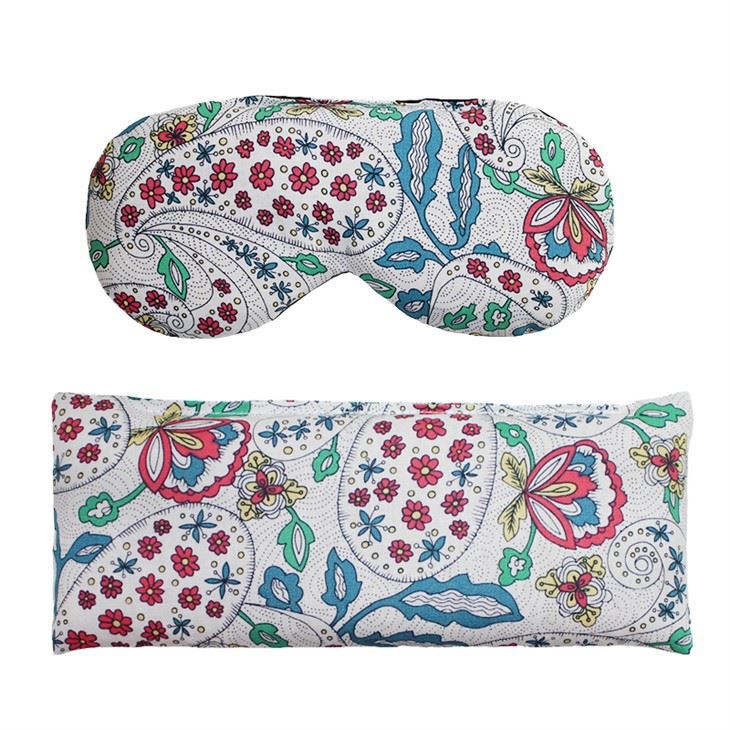 microwave clay beads heat pack eye mask